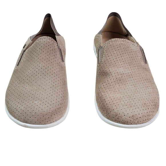 Spenco Womens Tan Suede Leather Sterling Convertible Slip On Shoes Size 7.5 - Picture 5 of 12